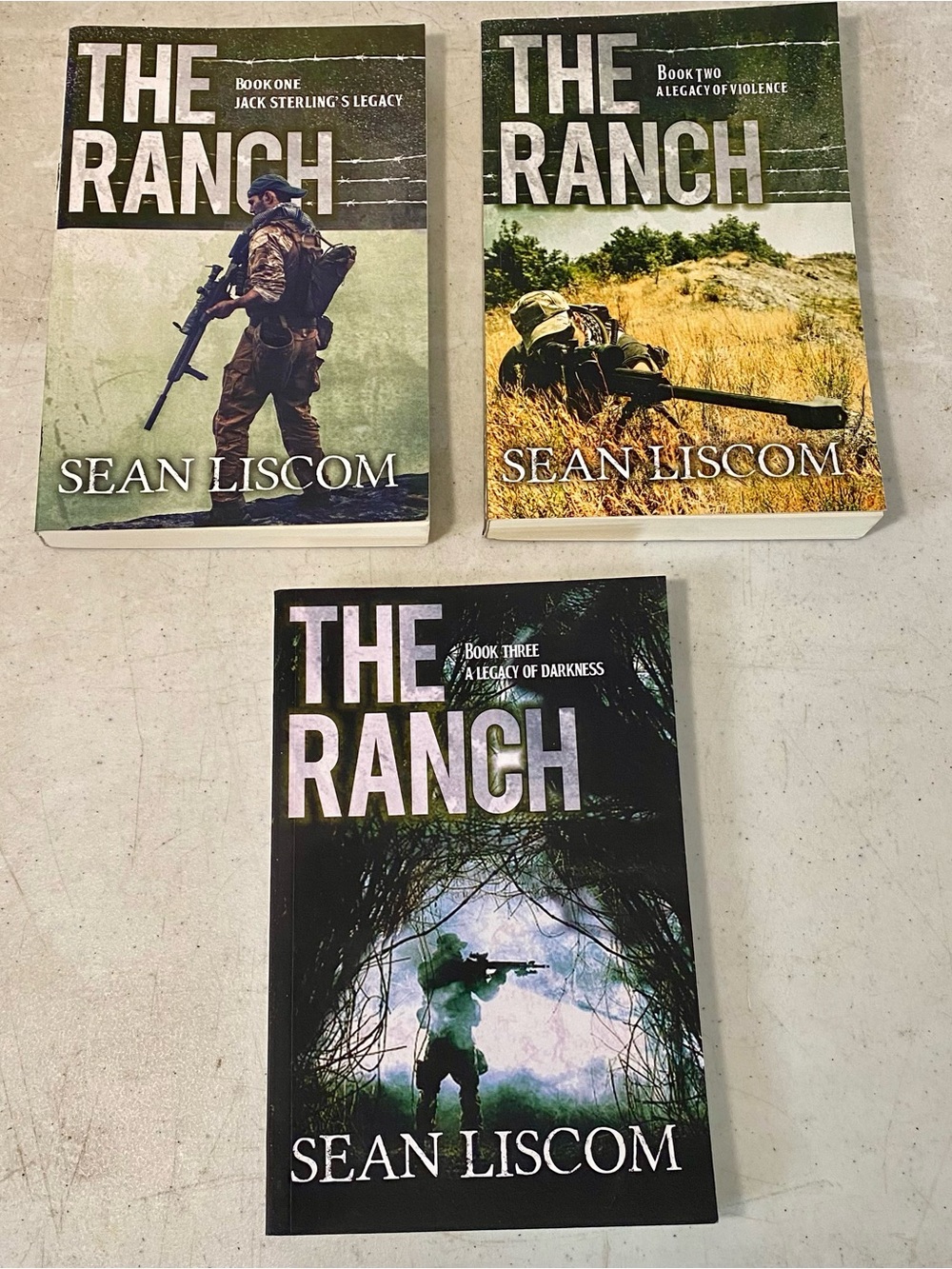 The Ranch Book Set Volumes 1-3 Complete Series Trade Paperbacks by Sean Liscom